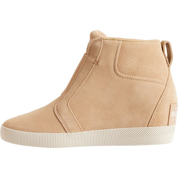 NEW Sorel  Out N About Wedge Boots Waterproof Suede in Canoe For Women 825 5s3 - Picture 5 of 6